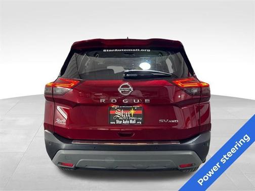 Scarlet Ember 2021 Nissan Rogue SV