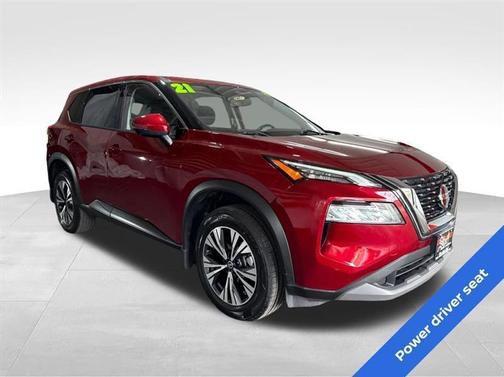 Scarlet Ember 2021 Nissan Rogue SV