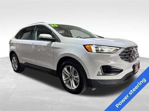 White 2020 Ford Edge SEL