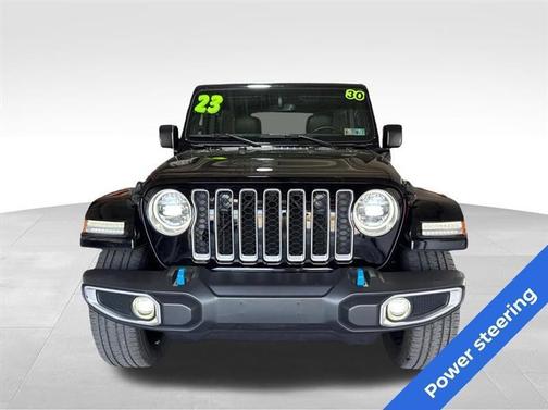 Black 2023 Jeep Wrangler 4xe Sahara