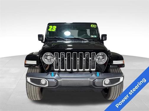 Black 2023 Jeep Wrangler 4xe Sahara