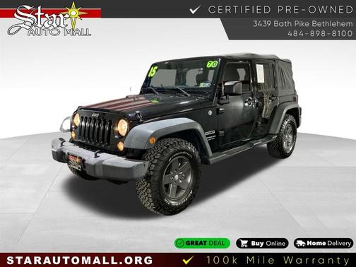 2015 Jeep Wrangler Unlimited Sport