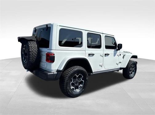 White 2023 Jeep Wrangler 4xe Rubicon