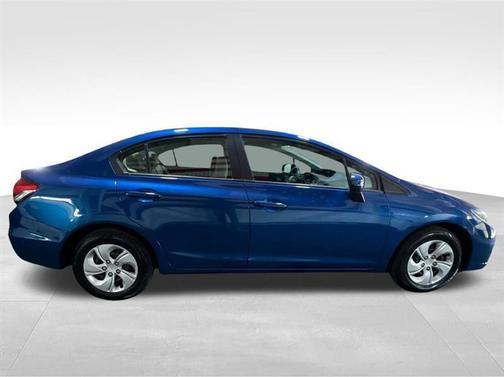 Blue 2015 Honda Civic LX