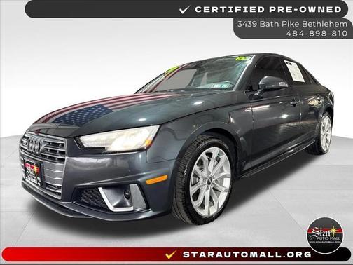Manhattan Gray Metallic 2019 Audi A4 2.0T Premium