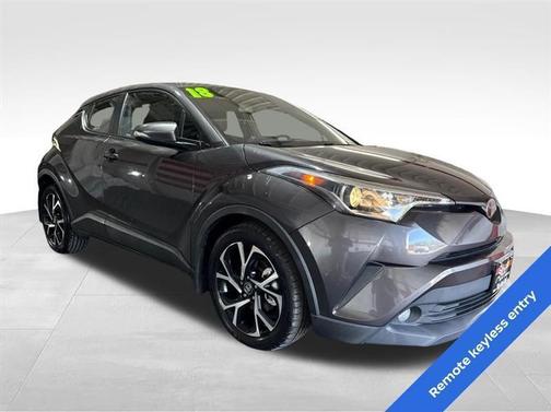 Gray 2018 Toyota C-HR XLE Premium