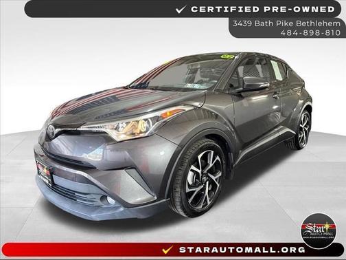 Gray 2018 Toyota C-HR XLE Premium