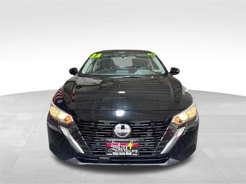 Black 2025 Nissan Sentra SV