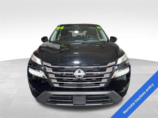Black 2025 Nissan Rogue SV