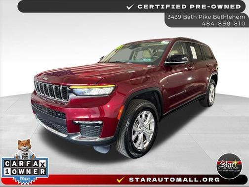 Red 2022 Jeep Grand Cherokee L Limited
