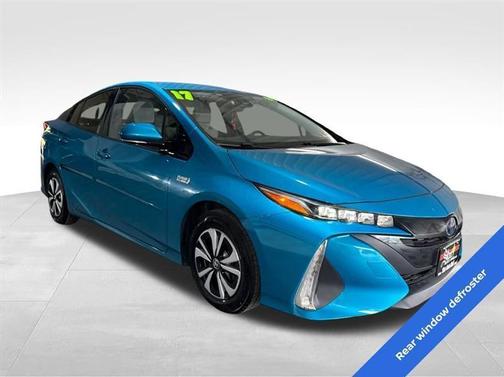 Blue 2017 Toyota Prius Prime Plus