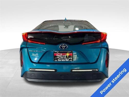 Blue 2017 Toyota Prius Prime Plus