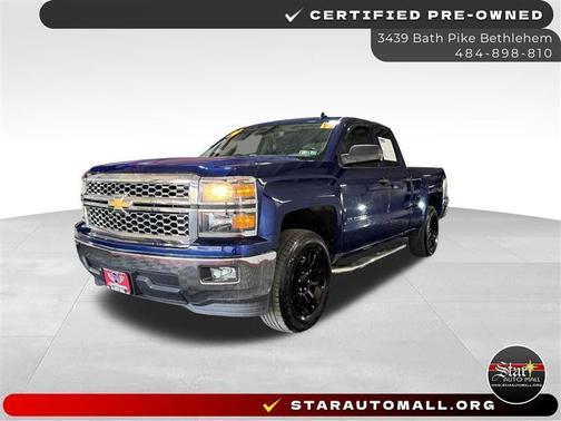 Blue 2014 Chevrolet Silverado 1500 2LT