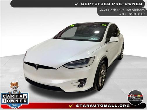 White 2016 Tesla Model X 90D