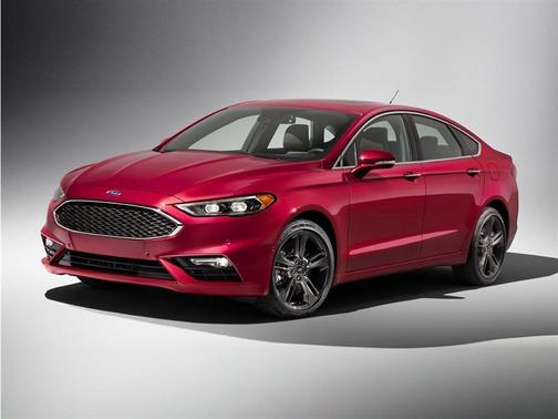 Gray 2017 Ford Fusion SE