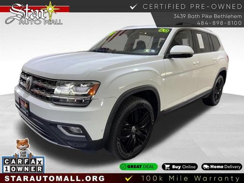 2018 Volkswagen Atlas 3.6L SEL Premium
