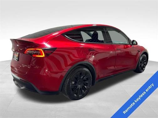 Red Multi 2021 Tesla Model Y Long Range