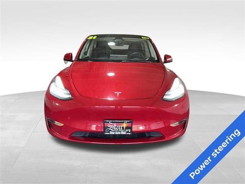 Red Multi 2021 Tesla Model Y Long Range