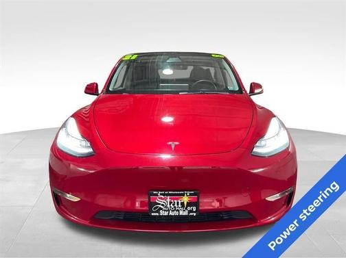 Red Multi 2021 Tesla Model Y Long Range