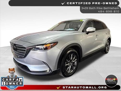 Sonic Silver Metallic 2023 Mazda CX-9 Touring