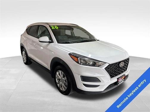 White 2020 Hyundai TUCSON Value