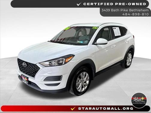White 2020 Hyundai TUCSON Value