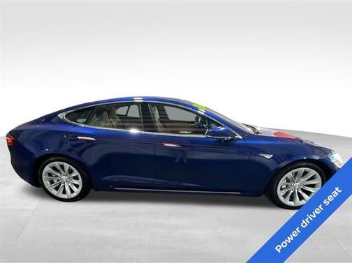 Blue 2016 Tesla Model S 90D