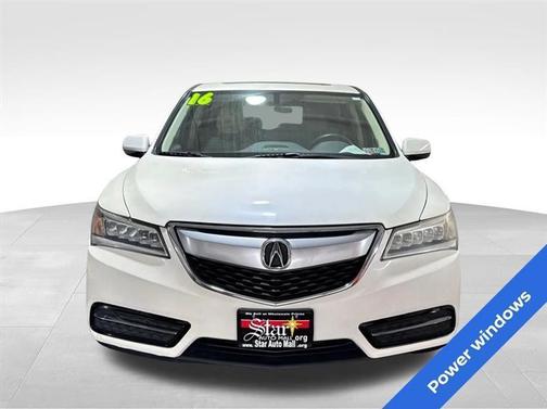 White 2016 Acura MDX 3.5L AcuraWatch Plus Package