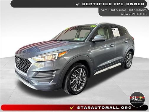 Coliseum Gray 2019 Hyundai TUCSON SEL