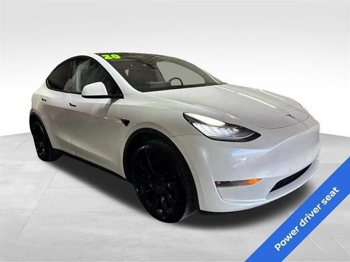 White 2020 Tesla Model Y Long Range