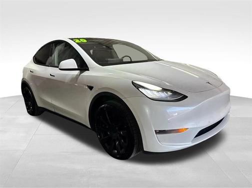 White 2020 Tesla Model Y Long Range