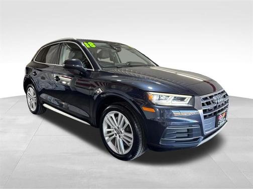Moonlight Blue Metallic 2018 Audi Q5 2.0T Tech Premium