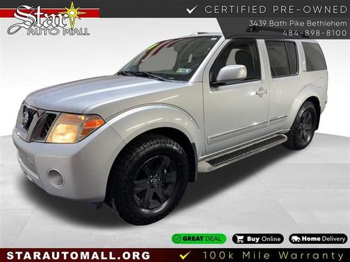 2011 Nissan Pathfinder Silver