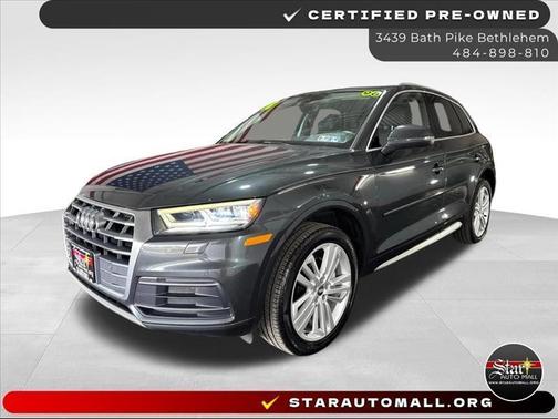 Manhattan Gray Metallic 2018 Audi Q5 2.0T Premium Plus
