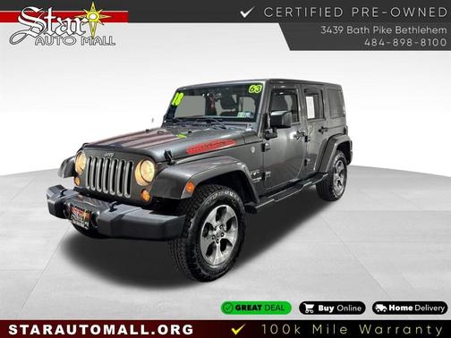 2018 Jeep Wrangler JK Unlimited Sahara