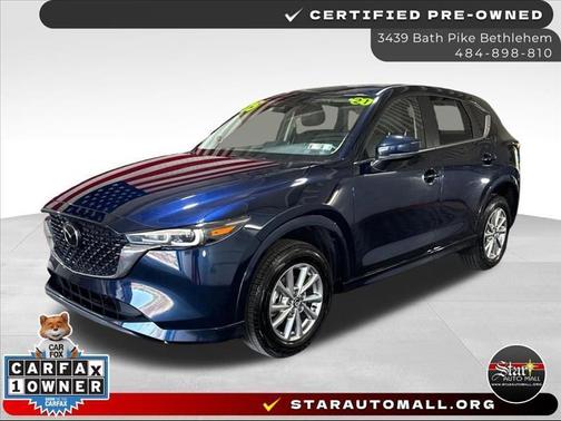 Deep Crystal Blue Mica 2025 Mazda CX-5 2.5 S Select Package