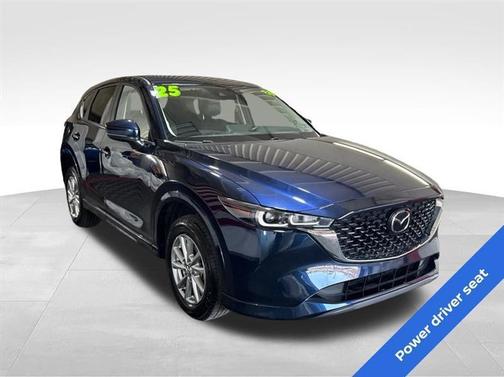 Deep Crystal Blue Mica 2025 Mazda CX-5 2.5 S Select Package