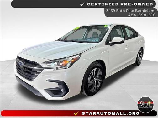 Crystal White Pearl 2024 Subaru Legacy Premium