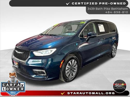 Blue 2023 Chrysler Pacifica Hybrid Touring L
