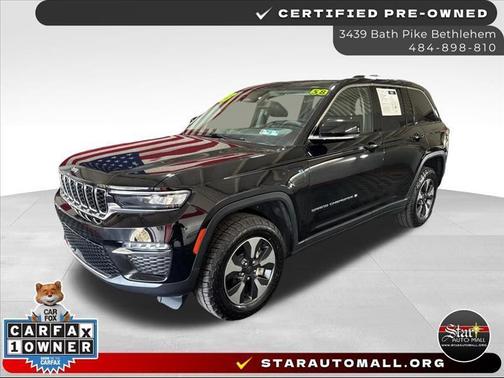 Black 2023 Jeep Grand Cherokee 4xe Base
