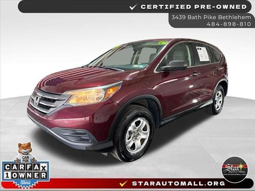 Red 2014 Honda CR-V LX