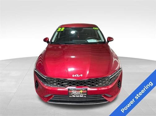 Red 2022 Kia K5 LXS