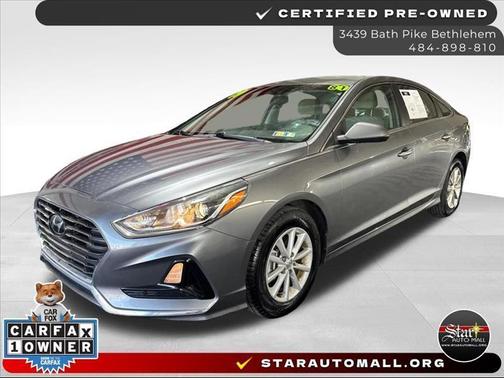 Machine Gray 2019 Hyundai SONATA SE