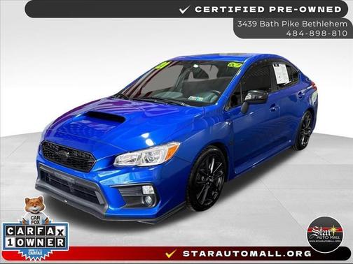 WR Blue Pearl 2021 Subaru WRX Premium