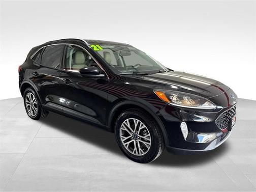 Black 2021 Ford Escape SEL