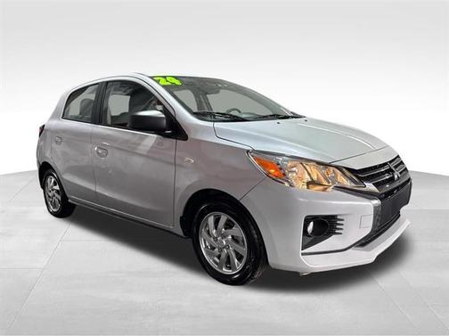 White 2024 Mitsubishi Mirage LE