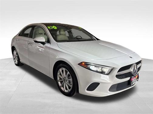 White 2020 Mercedes-Benz A-Class A 220 4MATIC