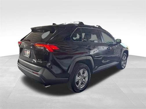 Black 2022 Toyota RAV4 Hybrid XLE
