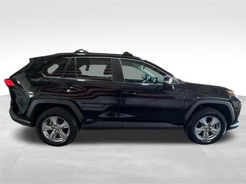 Black 2022 Toyota RAV4 Hybrid XLE