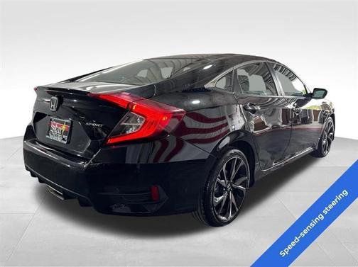 Black 2021 Honda Civic Sport